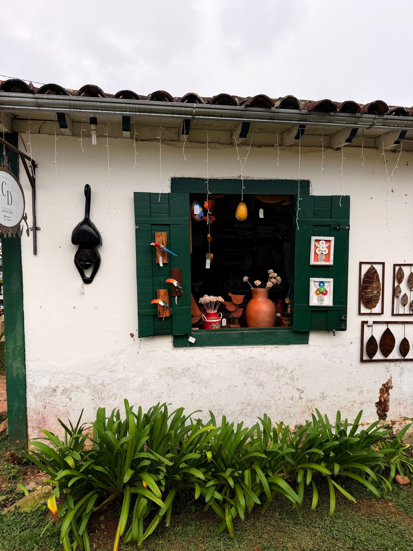 Ateliê de artesanato local